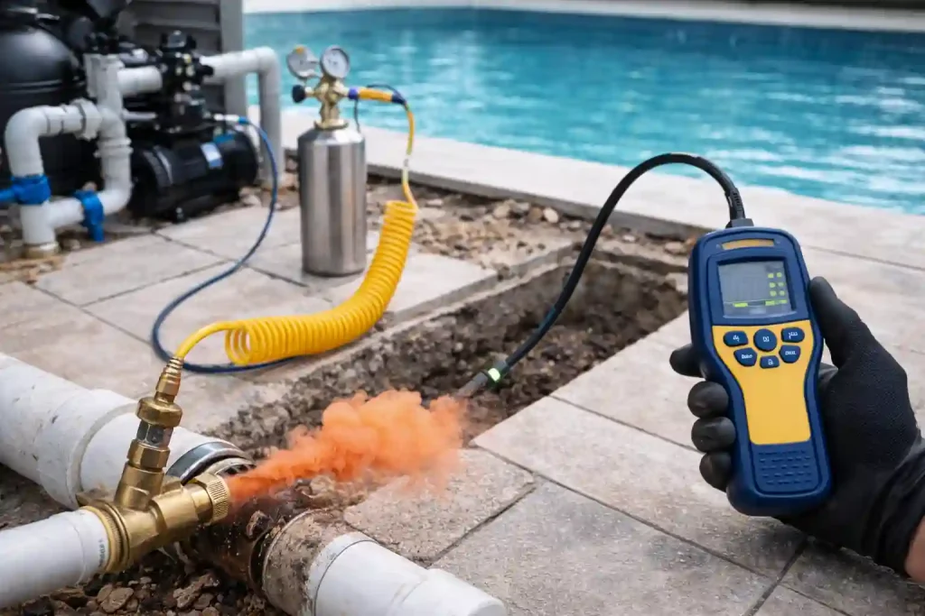 Detección con Gas Trazador