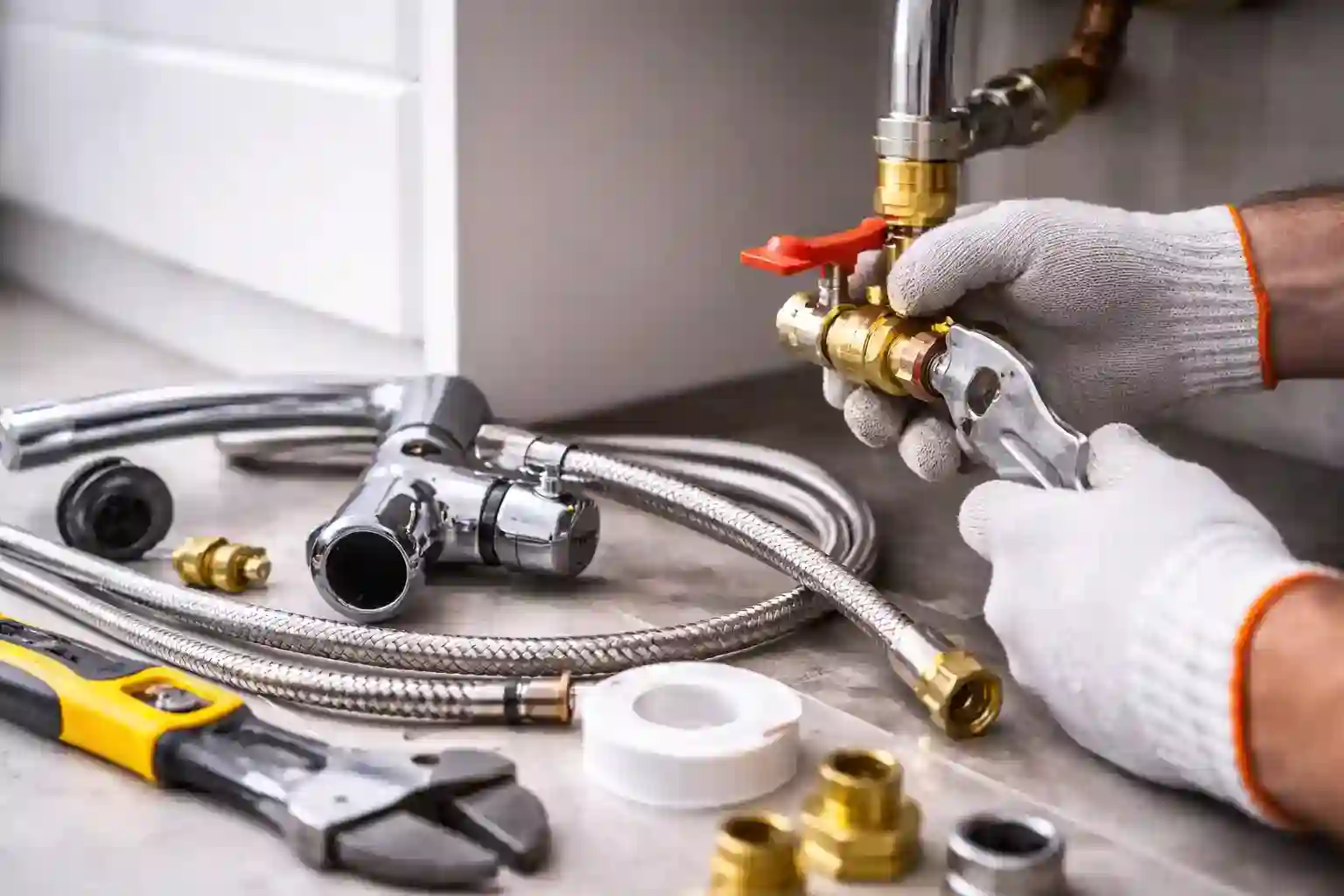 Instalación de Llaves, Válvulas y Artefactos 1 Instalacion de valvula 1